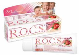 Гель реминерализирующий R.O.C.S. Medical Minerals для детей и подростков со вкусом клубники