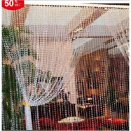 Гирлянда VKTECH 99FT 30M Octagonal Acrylic Crystal Beads DIY Curtain Party Wedding Decor