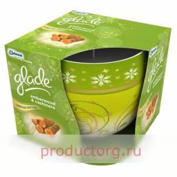 Glade amberwood & cashmere