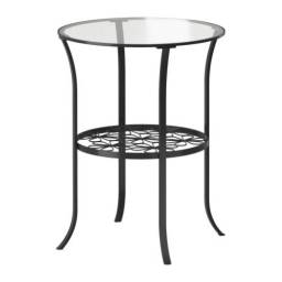 IKEA. КЛИНГСБУ Придиванный столик, черный