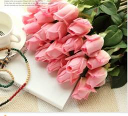 Искусственные цветы Aliexpress Fresh rose Artificial Flowers Real Touch
