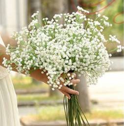 Искусственный цветы Aliexpress Gypsophila Baby's Breath Artificial Fake Silk Flowers