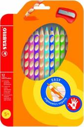 Канцелярские товары Stabilo EASY colors карандаши для правшей арт. 332/12