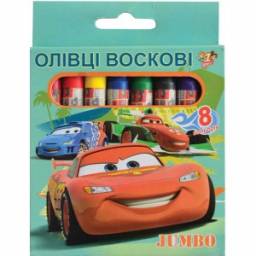 Карандаши восковые ТМ "1 Вересня" JUMBO 8 цв.
