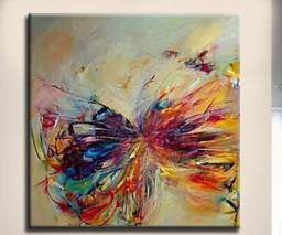 Картина AliExpress Hot Sell Free Shipping Butterfly Abstract Modern Hand Painted Home Wall Decoration Art Oil Painting on Canvas Unique Gift