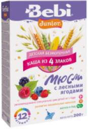 Каша Bebi Junior Мюсли с лесными ягодами безмолочная