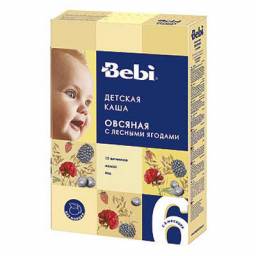 Каша Bebi Овсяная с лесными ягодами безмолочная с 6 месяцев