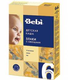 Каша Droga Kolinska безмолочная Bebi злаки с овощами