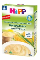 Каша HIPP Безмолочная органическая каша «Кукурузная»