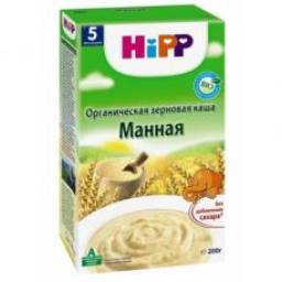 Каша HIPP Органическая зерновая Манная