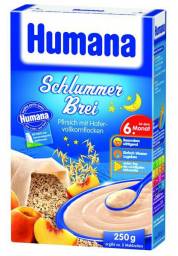 Каша Humana Вечерняя Мультизлаковая с бананом молочная