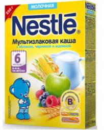 Каша Nestle мультизлаковая с яблоком