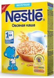 Каша Nestle овсяная молочная