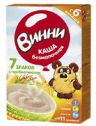 Каша Винни 7 злаков без молока
