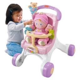 Ходунки-каталка «Моя первая коляска» Fisher Price
