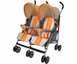 Коляска Geoby Коляска-трость для двойни SD209-F