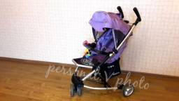 Коляска Lou Lou Dark Purple/Light purple