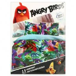 Комплект постельного белья Angry Birds Тропики