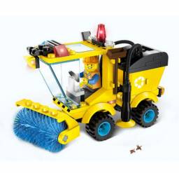 Конструкторы Aliexpress Kids Educational Toys !! 102pcs/set Sweeper Model Assembly Building Blocks Kit Enlighten Puzzle Toy Children Birthday Gifts