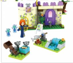 Конструкторы Aliexpress New SY321 Building Block Disn Princess Merida's Highland Games Friends Minifigures Girls Toys Children Compatible C0A111