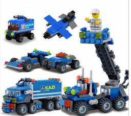 Конструкторы Aliexpress Super Cool 163pcs Transport Dumper Truck DIY Model Building Blocks Can Build 8 Shapes Educational Toys Kids Gifts Wholesale