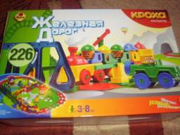 Конструкторы Bauer КРОХА "Железная дорога"