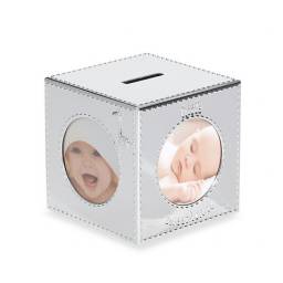 Копилка Carter's Silver Block Baby Bank