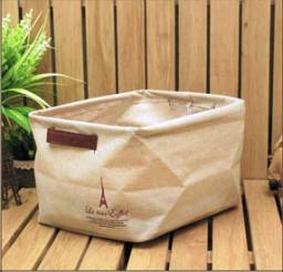 Коробка для хранения Aliexpress Zakka Portable coffee tower Folded storage box basket 1pcs
