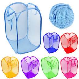 Корзина для игрушек и белья Aliexpress Network-well multicolour folding laundry basket Dirty clothes/toy storage basket finishing basket