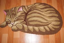 Коврик AliExpress The trumpet sleeping cat carpet yellow cat mat bedroom floor MATS
