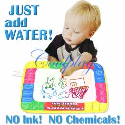 Коврик для рисования водой Aliexpress Free shipping 29X19cm CP1366 4 color Water Drawing Toys Mat Aquadoodle Mat&1 Magic Pen/Water Drawing board/baby play mat