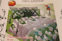 КПБ ИВтекс ПОПЛИН 100% хлопок "Весенняя соната" 3D effect