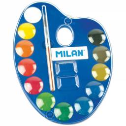 Краски Milan Акварель 12 цветов