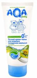 Крем под подгузник AQA baby Легкий крем-тальк для кожных складочек малыша