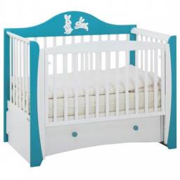 Кроватка Papaloni Olivia 125x65см Маятник
