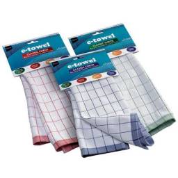 Кухонное полотенце E-cloth Classic Check Tea Towel Red