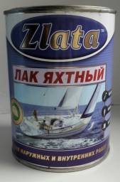 Лак яхтный алкидно-уретановый Zlata (глянцевый)