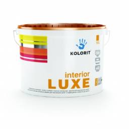 Латексная краска для внутренних работ Kolorit Interior Luxe