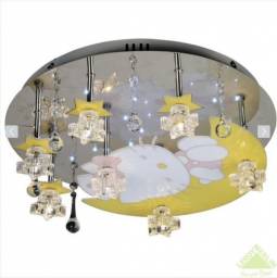 Люстра Китти 7xG4x20Вт, Led металл/стекло