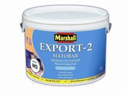 Marshall Export 2 - глубокоматовая краска для стен и потолков