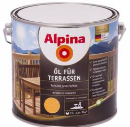 Масло для террас Alpina