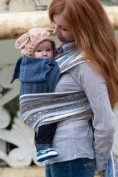Май-слинг Эллевиль (Ellevill) Zara Infinity / Tricolor Blue
