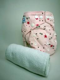 Многоразовые подгузники BabyLand Флисовый с трехслойным вкладышем из микрофибры