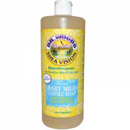 Мыло детское Dr. Woods, Shea Vision, Baby Mild Castile Soap