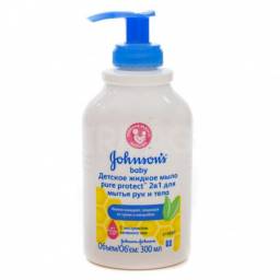 Мыло детское Johnson's baby Pure protect жидкое для рук и тела