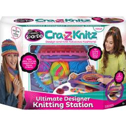 Набор для детского творчества Cra-Z-Knitz станция для вязания Shimmer'n Sparkle