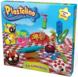 Набор для лепки с пластмассовыми деталями Plastelino Кондитерская NOR3288