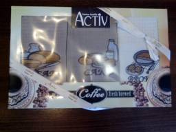Набор из трёх вафельных полотенец Activ