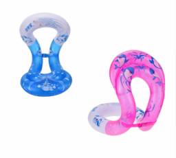 Надувное кольцо для плавания Aliexpress New Adult Kids Swim Ring Aquatic Float Inflatable Tube Pool Swim Aid Vest float seat Arm floats Circle