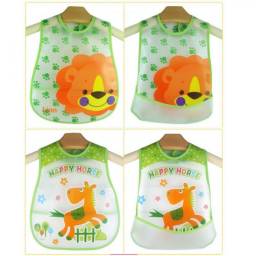 Нагрудник для кормления Aliexpress Baby Bibs EVA Waterproof Lunch Bibs Boys Girls Infants Cartoon Pattern Bibs Burp Cloths For Children Self Feeding Care